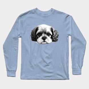 Shih Tzu Puppy Long Sleeve T-Shirt